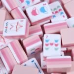 Blush Tea Party Acrylic American Mahjong Tile Set product detail