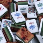 Burlwood Forest Acrylic American Mahjong Tile Set product detail
