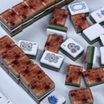 Burlwood Forest Acrylic American Mahjong Tile Set product detail