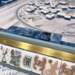 Coastal Garden Acrylic American Mahjong Tile Set product detail
