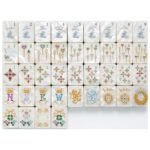 Pearl Jewel Acrylic American Mahjong Tile Set