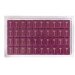 Plum Palm Acrylic American Mahjong Tile Set